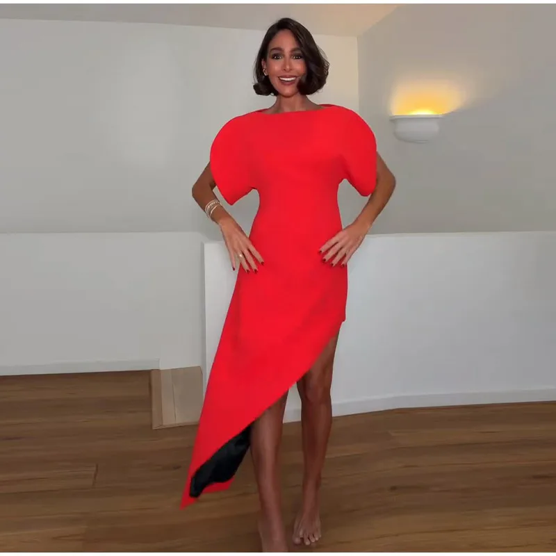 Damen Mehrfarbiges Bedrucktes Slip-Kleid mit Spitzenbesatz, Ärmellos, V-Ausschnitt, Patchwork-Kleider 2026, Sommerliche Lässige Tägliche Strand-Vestidos – Detail 18
