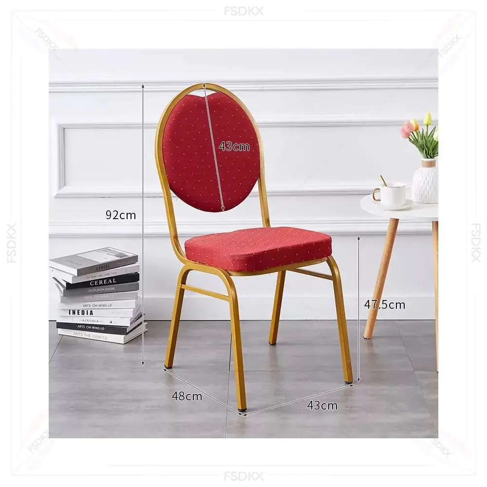 

Wholesale Cheap Stacking Church Stainless Steel Metal Banquet Chair