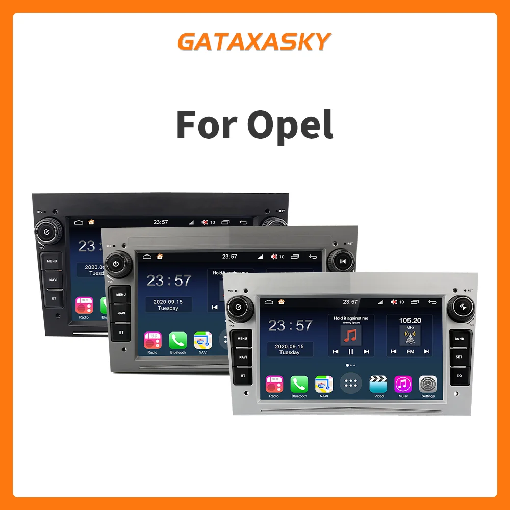 GATAXASKY Car Android Radio For Opel Vivaro Signum Astra H corsa c d zafira b Vauxhall Astra H G J Antara vectra c b Multimedia