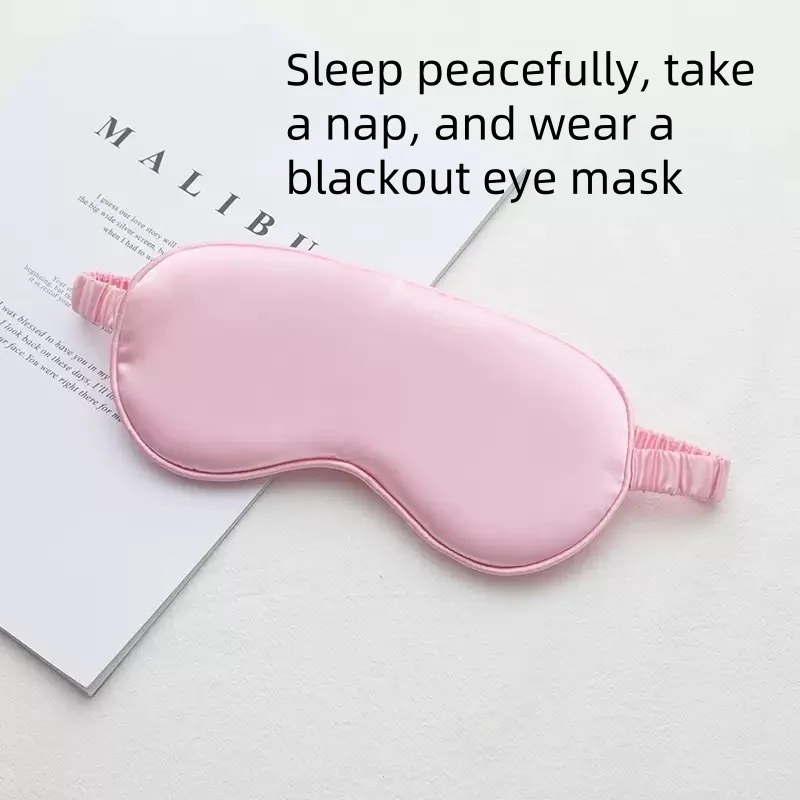Breathable Sleep Mask with Elastic Travel Strap for Naps Flights Short Rests Good Night's Sleep Five Colors Available
