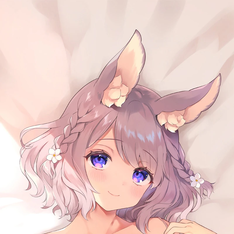 Anime Dakimakura Pillow Case Mashiro Shirako Sexy and Busty Beautiful Girl Double-Sided Halloween