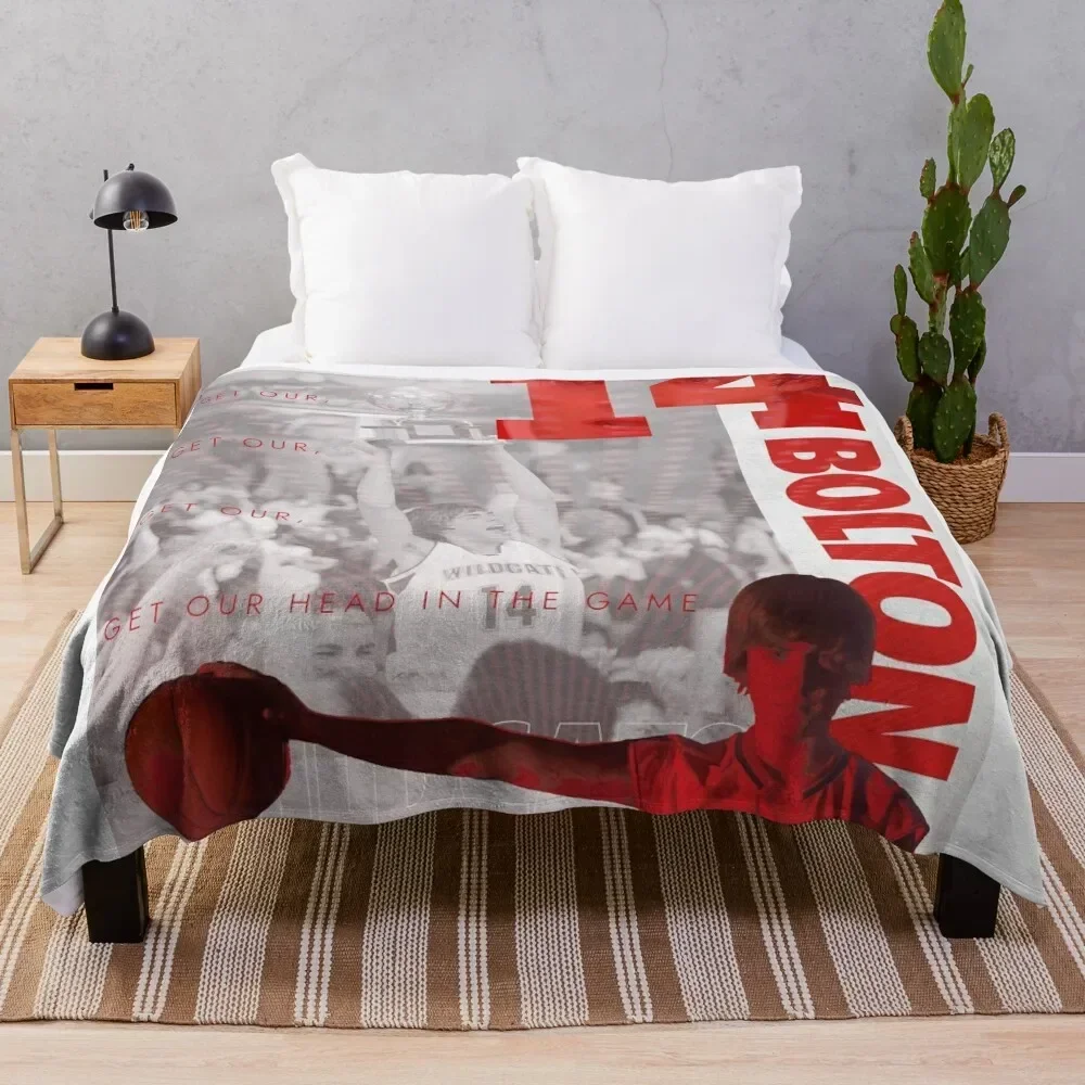 Troy Bolton Wildcats Throw Blanket Bed Fashionable Kid'S Sofa Sofa Quilt Blankets