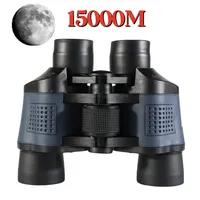 Professional Telescope 60x60 Binoculars 15000M Powerful Optical Lens Bak4 Prism Low-light Night Vision Outdoor Hunting Camping