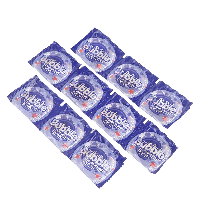 10ชิ้น100% ใหม่เอี่ยมและคุณภาพสูงฟองใหม่อนุภาคเข้มข้นเพียงแค่เพิ่มน้ำสบู่ปืนฟองน้ำอุปกรณ์เสริม10แพ็ค