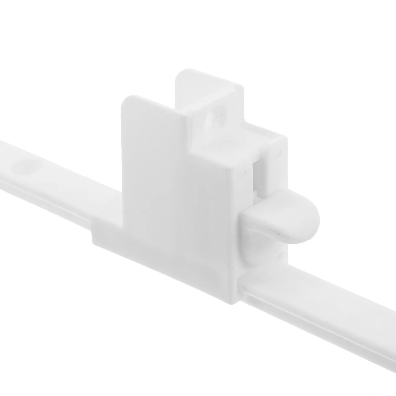 4Pcs Plastic Bed Connector Hardware Universal Rail Lifters Seamless Adjustable Fixed Anti- Clips Cribs