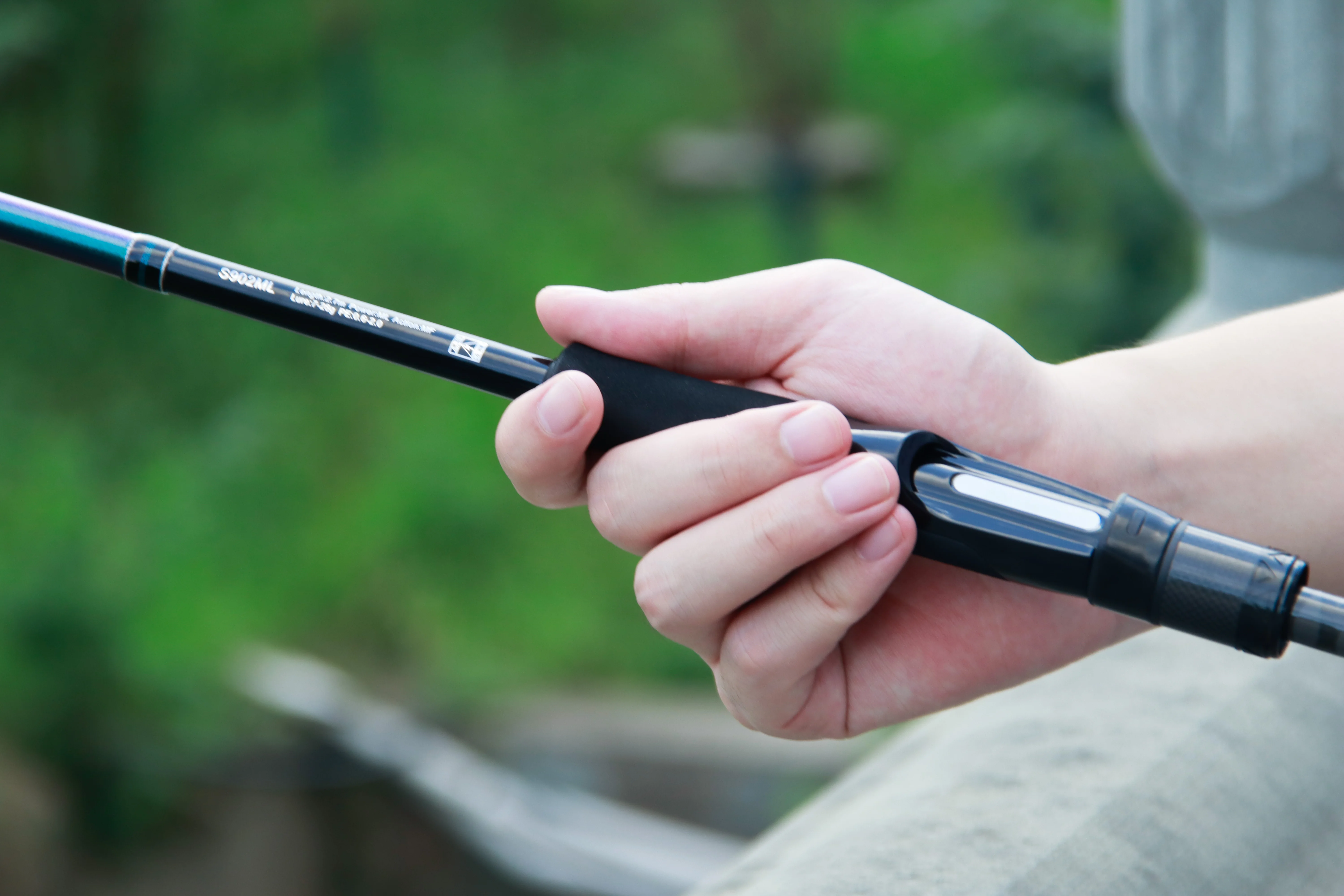 CYLIUS KOMPLUM Longcast Angelrute Empfindliche 40T Carbon Salzwasser Drehrute Fuji Führungsring Spinning Sea Rod Tintenfisch Angelrute – Detail 2