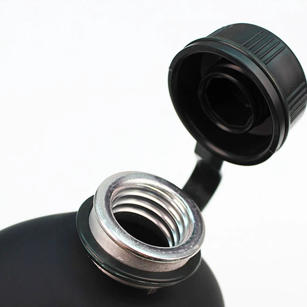 

1 Set Camouflage Water Bottle 1L Aluminum Alloy Military Canteen Leakproof Survival Kettle For Camping Hiking Outdoor Adventure