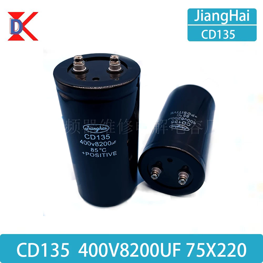 Condensatore Jiang Hai 400V 8200UF Condensatore a vite