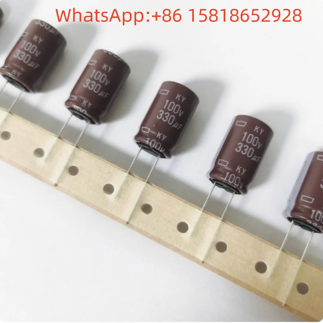 10-pz-100v330uf-16x25-giappone-black-diamond-ky-condensatore-elettrolitico-originale-ad-alta-frequenza-e-bassa-resistenza-330uf100v