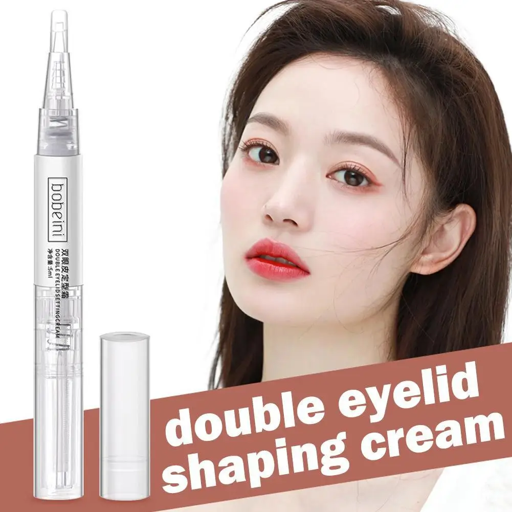 Double Eyelid Styling Cream 5ml Non-glue Big Eye Beauty Eye Sticker Natural Lasting Waterproof Lift Eyelid Glue Eye Makeup Tools