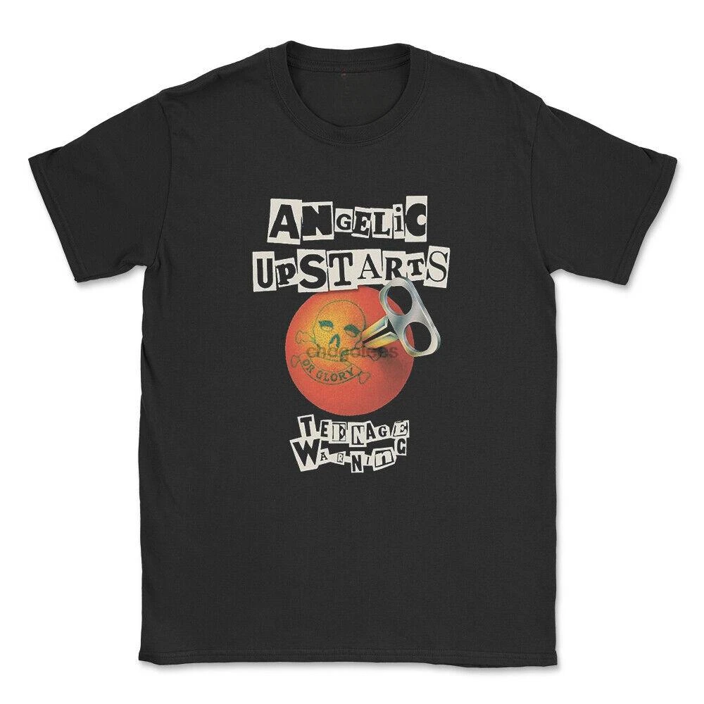 Arrival fashion heavyweight Hot Sale vintage Summer streetwea Angelic Upstarts - Teenage Warning T-shirt Size S M L XL 2XL 5XL