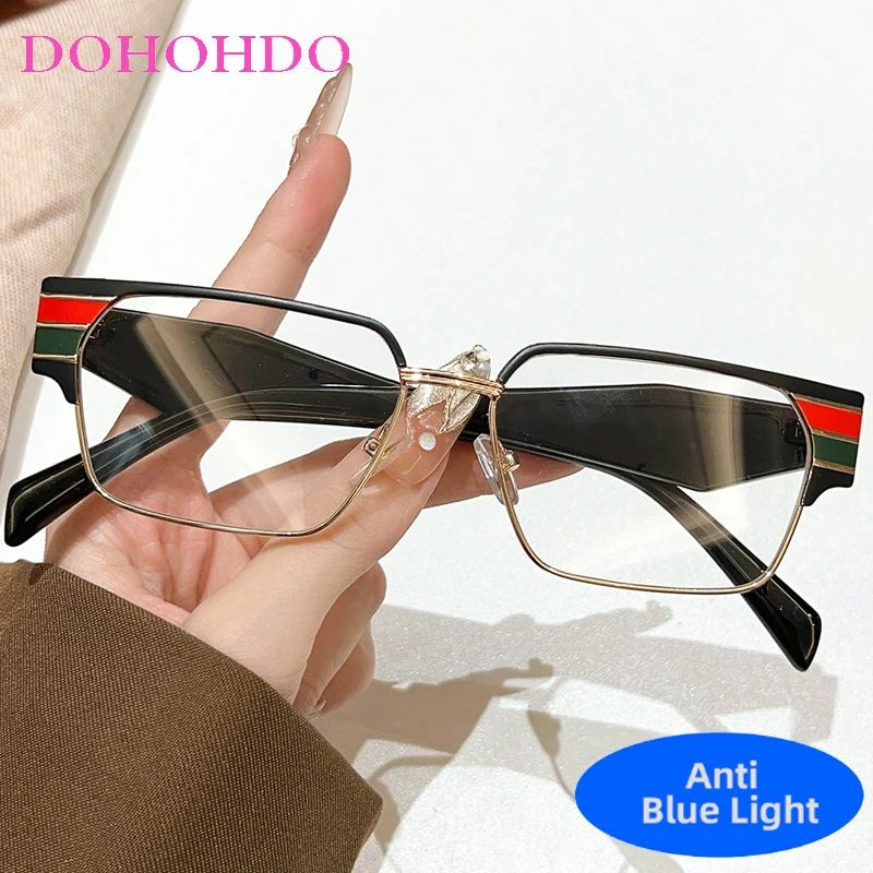 

Popular Square Assorted Colors Anti-Blue Light Glasses Women Men Fashion Luxury Designer Computer Optical Eyewear Lentes Очки