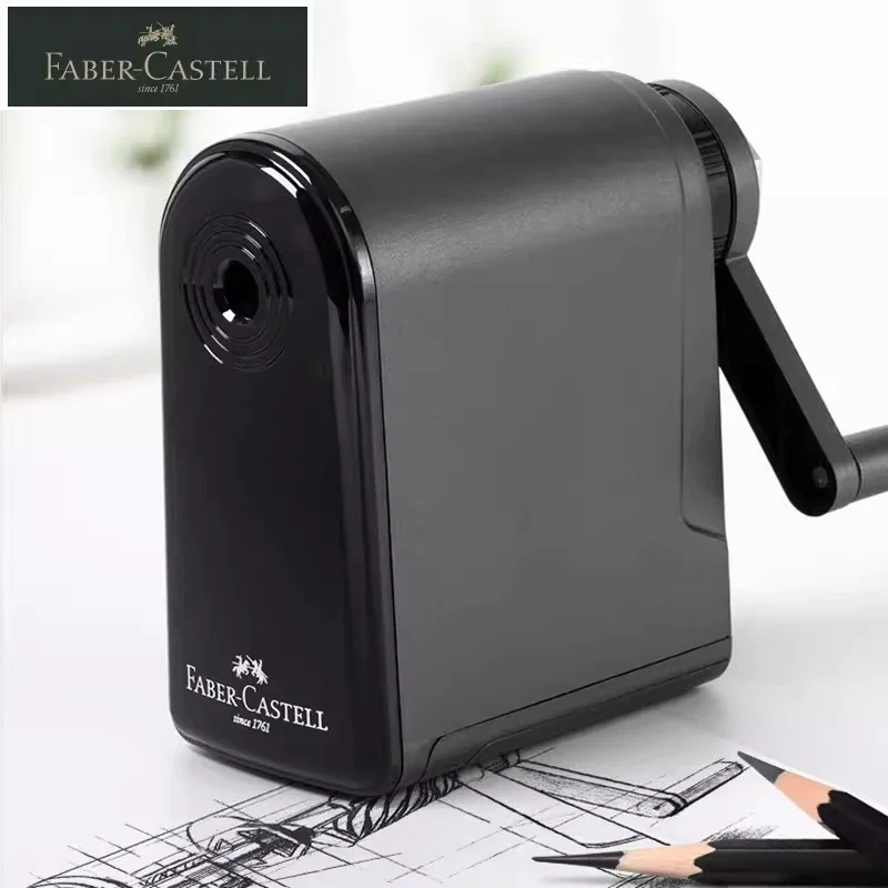 Faber Castell Art Long Sketch Point Pencil Sharpener Manual for Art Charcoal Pencils/Drawing/Sketching Pencils Adjustable Points