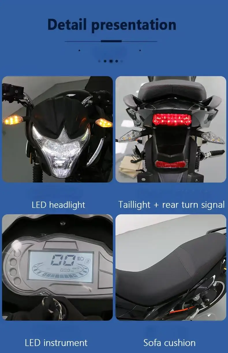 لقد حصلت على دراجة نارية كاليكو الكهربائية على الشهادة ومناسبة للسفر اليومي والتنقل في الشوارع ومبيعات المصنع مباشرة