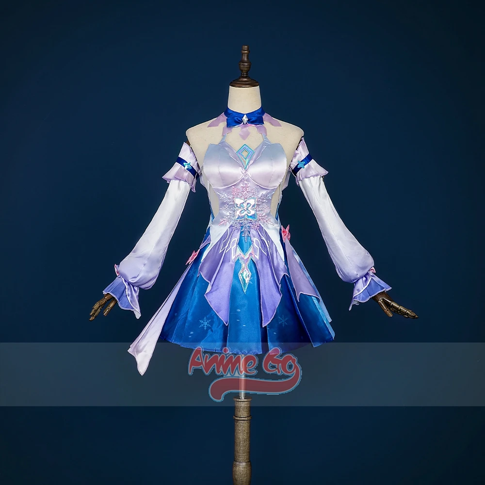 7 Maart Cosplay Kostuumspel Honkai Star Rail Mars 7e Nieuwe Skin Jurk Voor Meisjes Vrouwen Halloween Outfit C08655-A