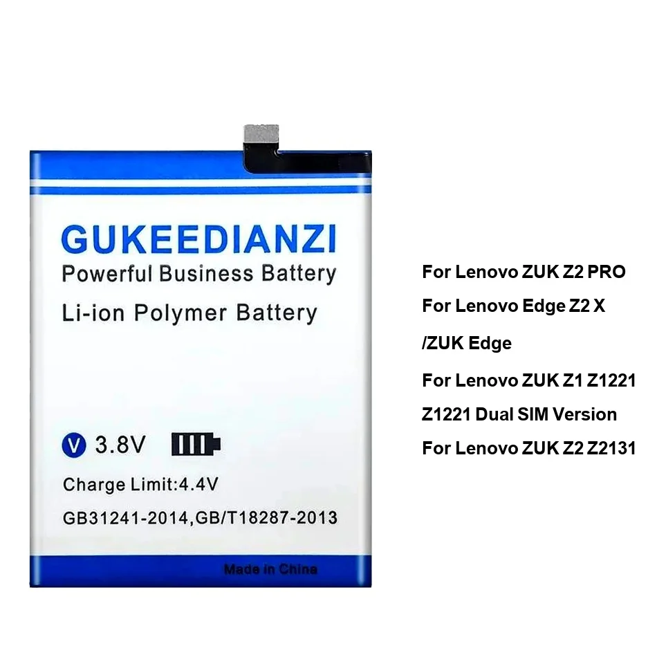 

Mobile Phone Battery High-Efficiency BL255 BL271 BL268 4300-5600mAh For Lenovo Zuk Z1 Z2 x Z2131 Pro Edge