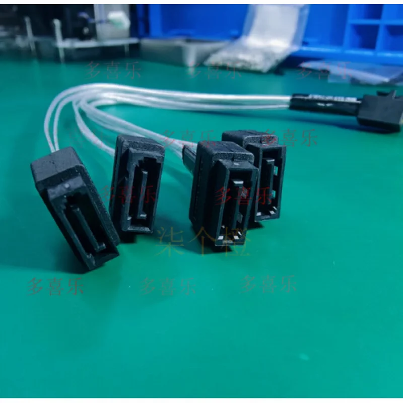 كابل بيانات AA Mini-SAS-HD (SFF-8643) إلى 4SATA لكابل HP Z4 G4 الأصلي 905196-001 #3