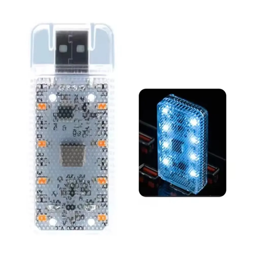 

Magnetic Mount LED Car Touch Light Touch Sensor Mini Size Car Atmosphere Lamp 3 Modes Dimmable Light LED Filament Nightlight