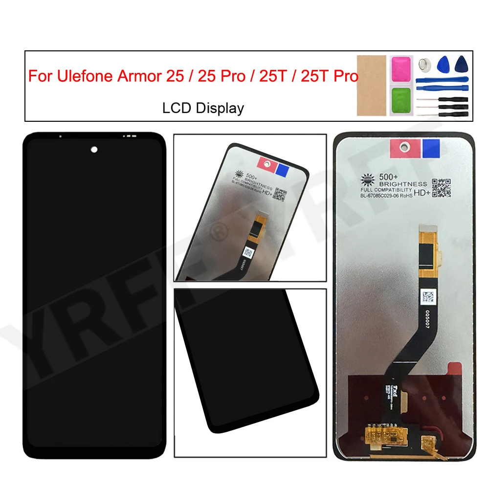 For Ulefone Armor 25 25T Pro LCD Display Touch Screen Digitizer Assembly LCD Screen Replacement
