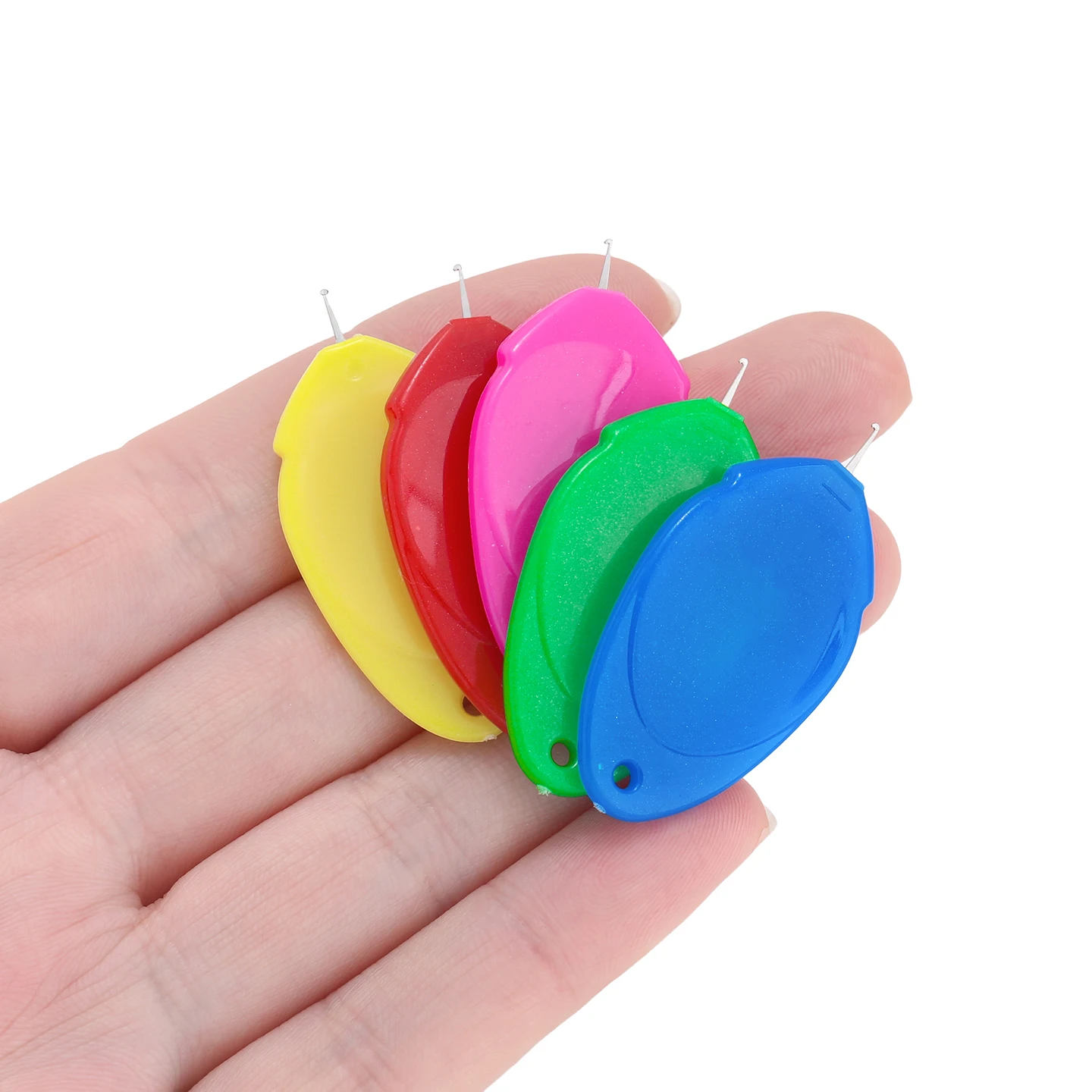 10Pcs/Lot Automatic Needle Threader For Elderly Easy Sewing Tool Hand Machine Needle Guide DIY Home Needlework Accessories