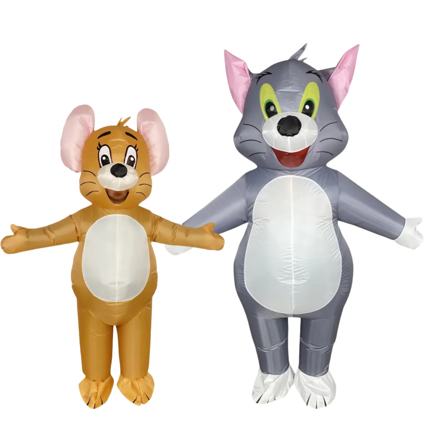 

Halloween costume, adult costume, cat and mouse, funny cosplay, inflatable costume, birthday party equipment