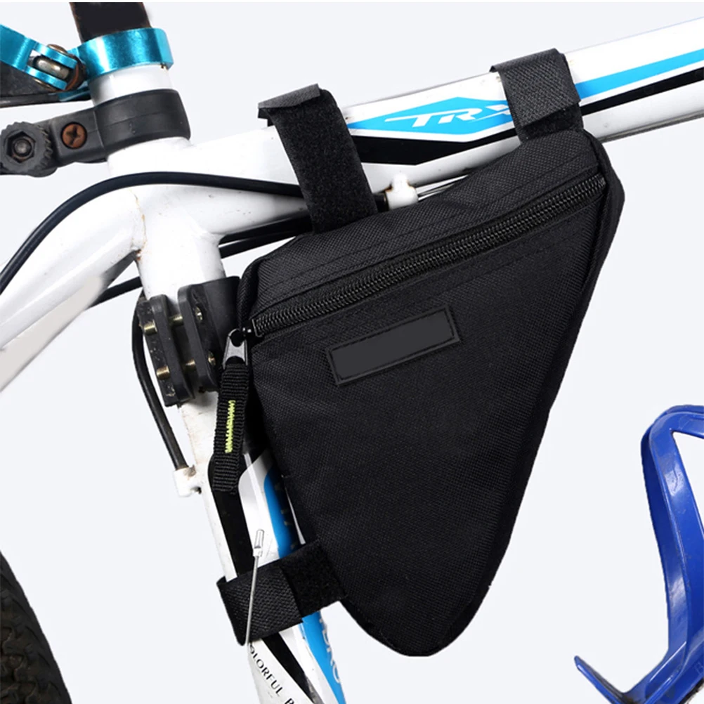 

Waterproof Bike Handlebar Bag Durable Storage Container For Road Mountain Folding Bikes Easy Install Multifunctional Cycling