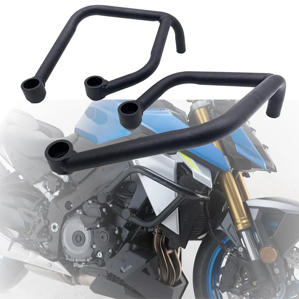 Motorcycle For Suzuki GSX-S1000 GSX S 1000 2021 2022 2023 Engine Crash Bar Bumper Frame Protection Reinforcements Bar Kit