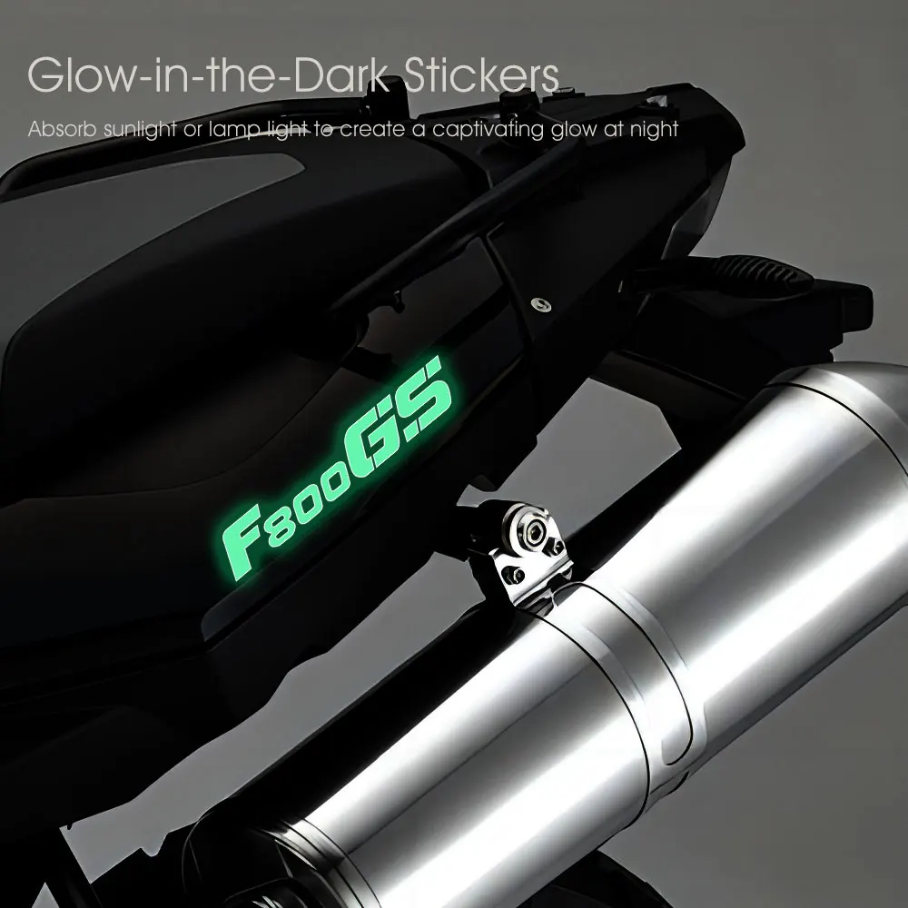 Motorcycle Glow Stickers for F 800 GS 2024 for BMW F800GS F800 800GS Adventure 2008 2009 2010 2011 2012 2013 2014 2015 2017