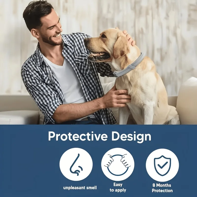 1pc Dog Calming Collar Free From Chemical Additives or Pesti