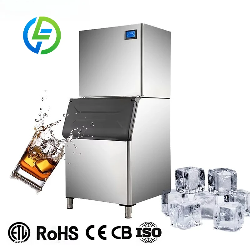 Customize Ice Maker Small  Commercial Ice Dispenser Match With Vending Drink Machine Countertop for Coffee bar Restaurant Hotel