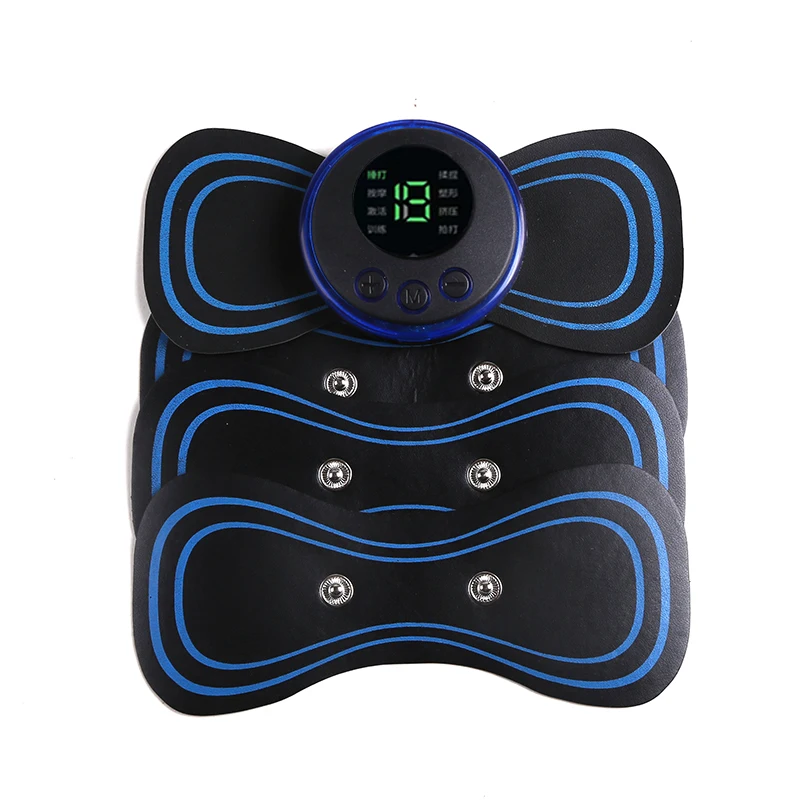 

Portable Mini Neck Massager with EMS Mini Massage Device Bioelectric Acupoints for Shoulder 8 Modes Cordless Rechargeable