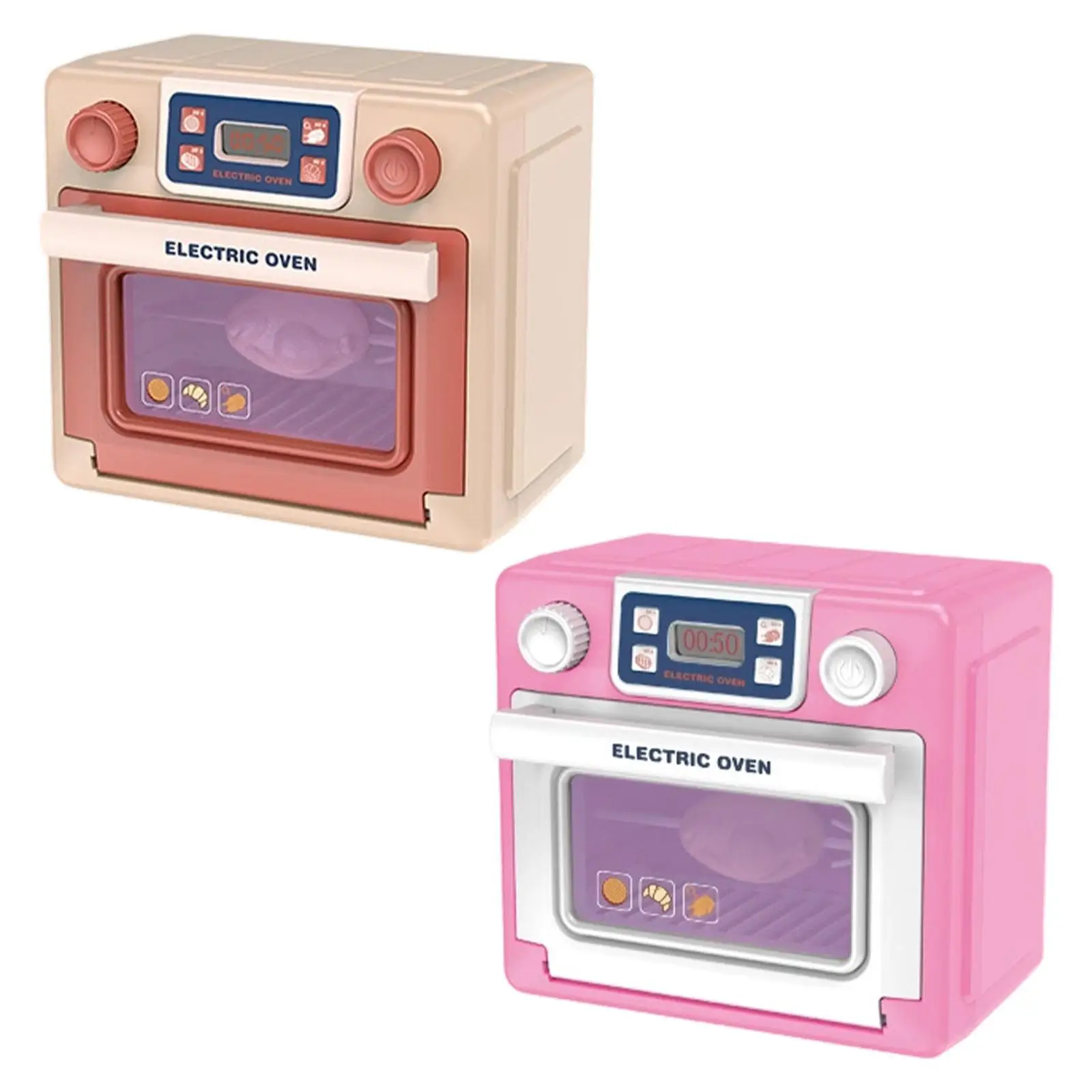 

Small Kitchen Toy Holiday Gift Kids Festive Celebration Pretend Toy Oven