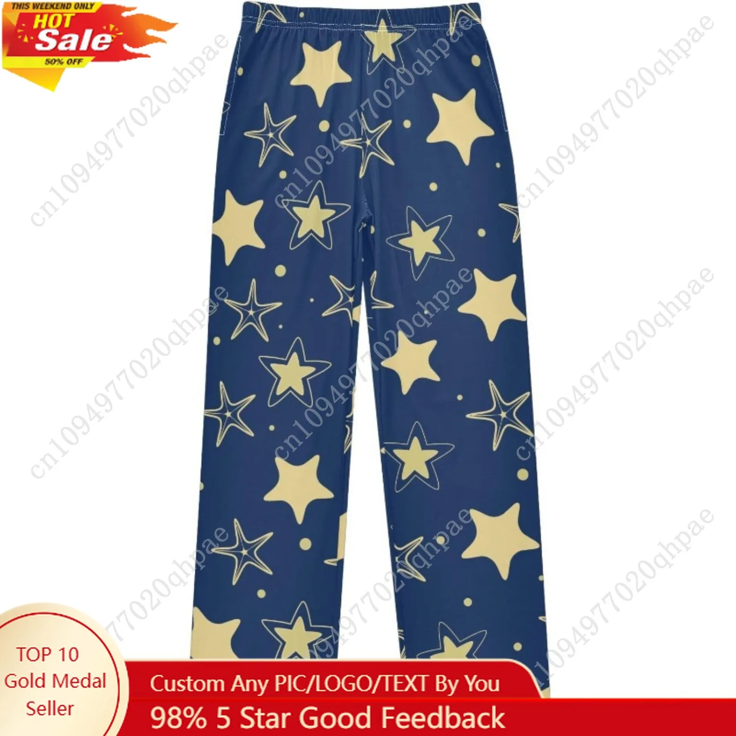 

Boys' Pants Long Bottoms Jogger Pants Elastic Waist Trousers with Pockets S-XL