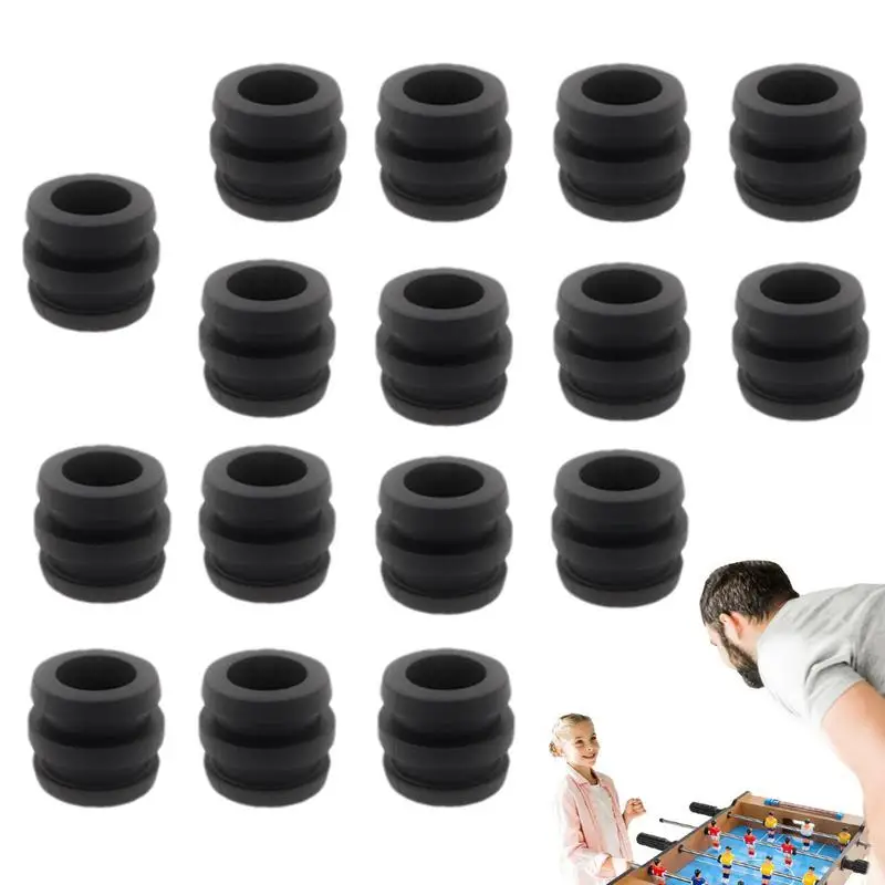 Rubber Bumpers For Foosball Tables Rod Replacement Parts Table Football Bearings Football Board Bearings Soft Rubber Foosball