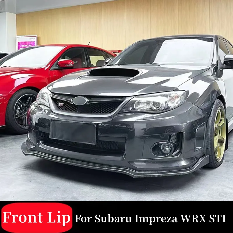 For 2011-2014 Subaru Impreza WRX STI Car Front Bumper Lip Chin Spoiler Splitter Diffuser Bodykit Exterior Tuning Accessories