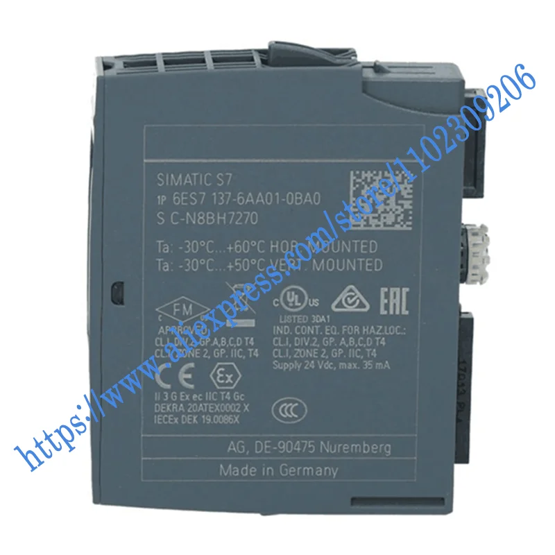 100% Working and New Original Plc Controller 6ES7137-6AA01-0BA0 6ES 7137-6AA01-0BA0 Moudle Immediate delivery