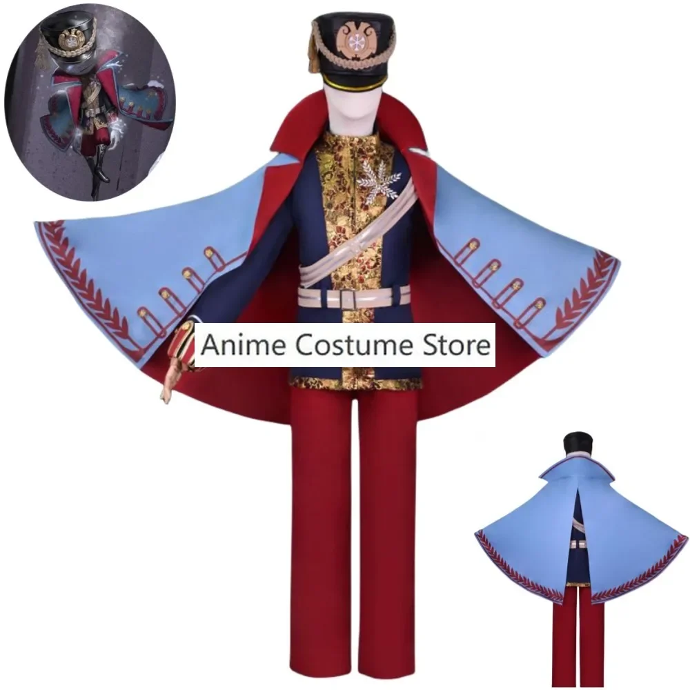 Game Identity Ⅴ Axe Boy Robbie White Cosplay Costume Anime Hunter Ivan Ewan Skin Uniform Halloween Carnival Party Role Play Suit