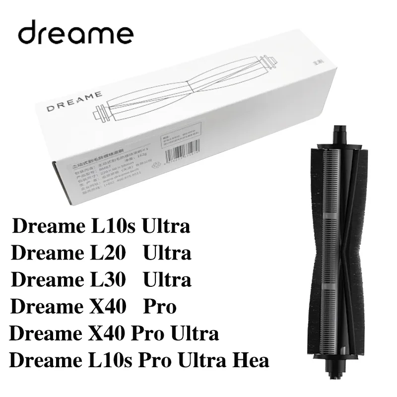 Dreame L10s Pro Ultra Heat L30 Ultra L20 Ultra L10s Ultra X40 Pro Ultra X40 Pro Original Cutting Hair Anti-Tangle Roller Brush