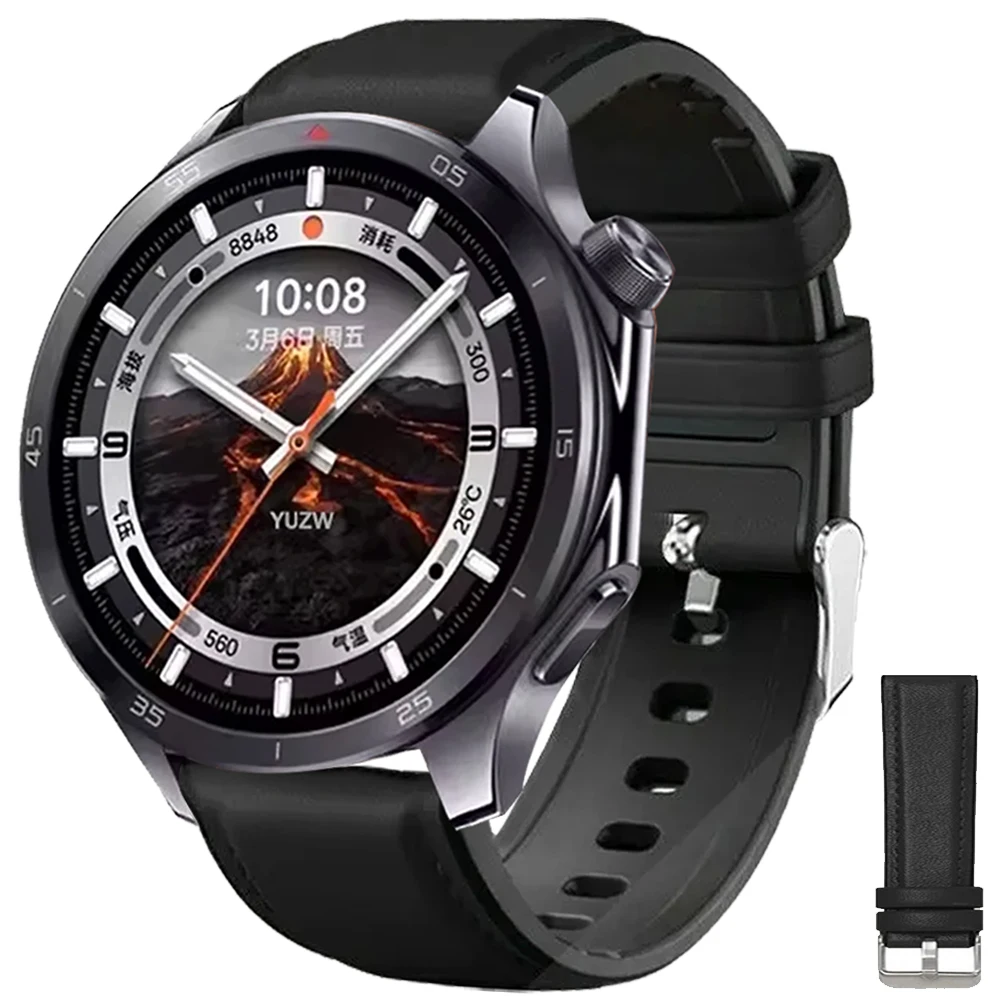 22mm cuir + bracelet en Silicone pour montre OnePlus 3 2 2R/OnePlus 46mm bracelet de montre intelligente pour Oppo montre 4 Pro X X2 bracelets
