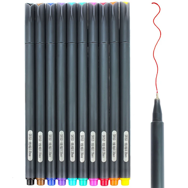 

Pens Pens Set Fine Liner Pen 0.38 Fine Liner Pen Set