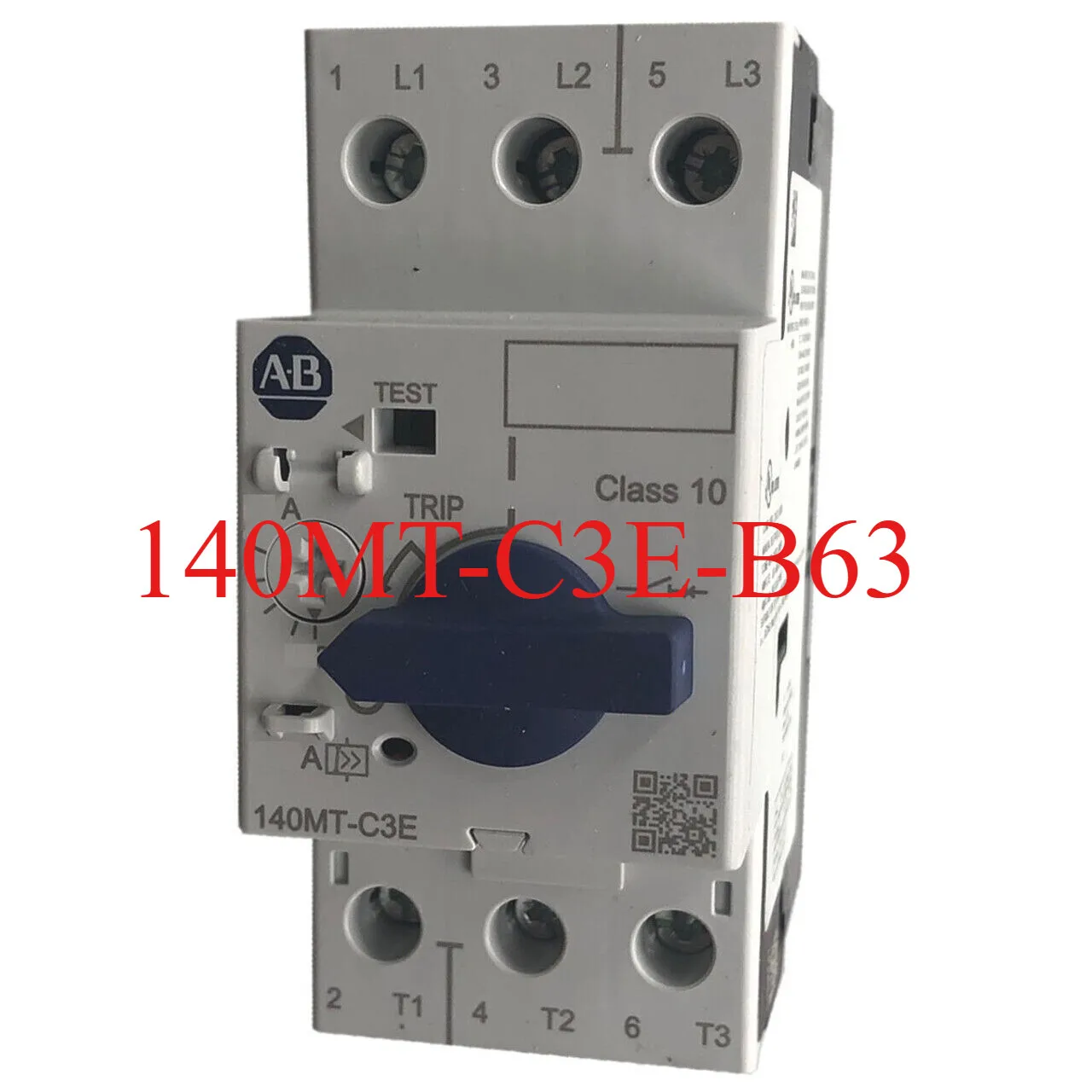 

New AB 140MT-C3E-B63 4.0-6.3A 3-Pole Motor Protection Breaker ！AB