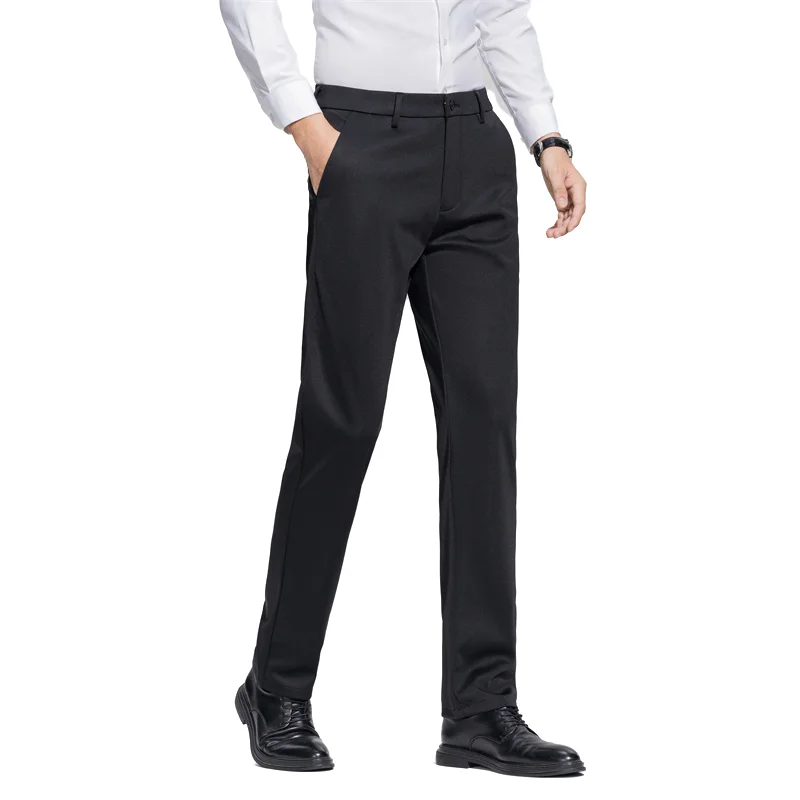 

Мужские модные брюки-чинос — новые дышащие брюки из нейлона и шерсти ягненка для офиса и комфортной работы