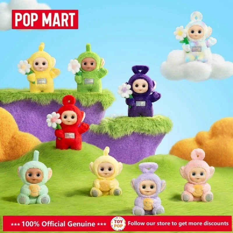بقعة السلع الأصلية POPMART هوائي الطفل سلسلة قل مرحبا يده صندوق أعمى دمية لطيف الفينيل ألعاب من نسيج مخملي الديكور فتاة هدية #3
