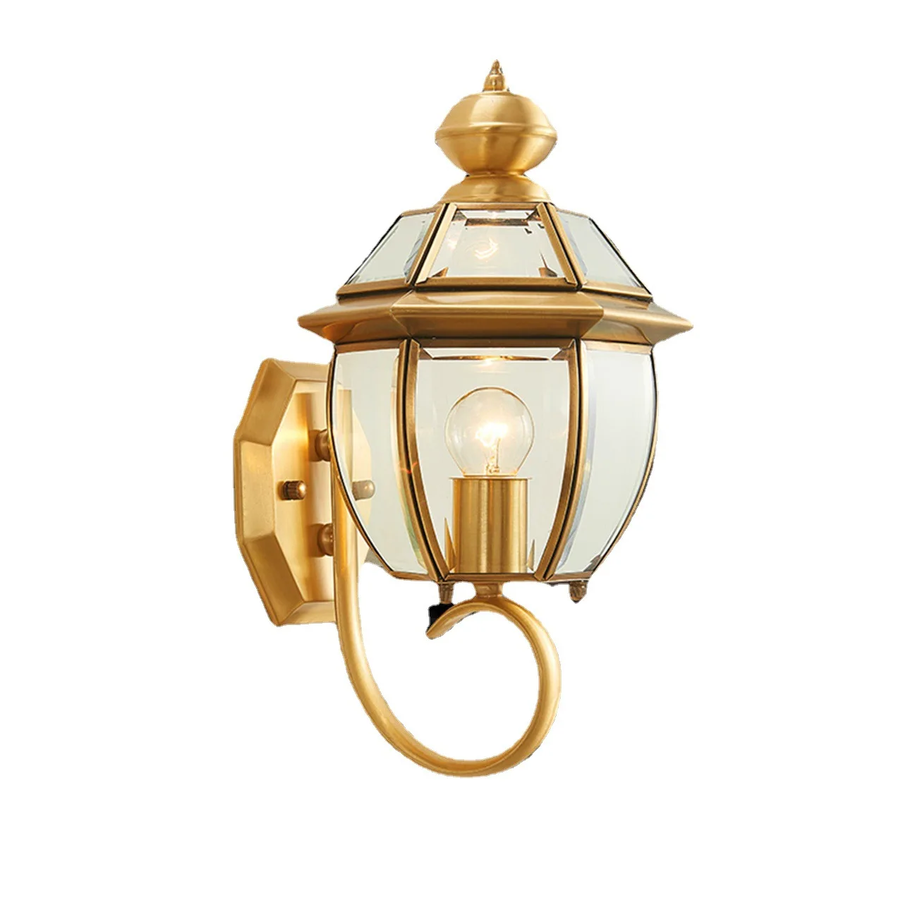 all-copper-european-style-simple-outdoor-waterproof-wall-lamp-outdoor-balcony
