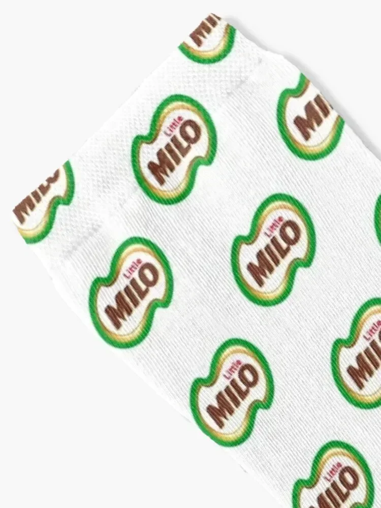 Little Milo Drink Beverage Socks cartoon winter hip hop cool Socks Man Women's