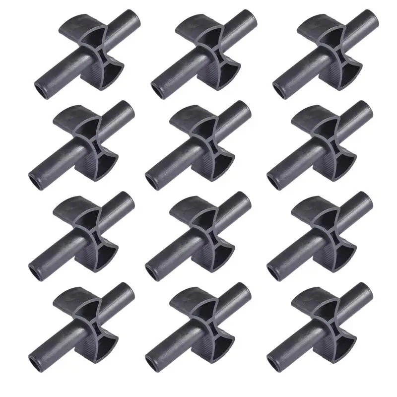 12PCS Trampoline Enclosure Pole Gap Spacers Trampoline High Quality Plastic Fitness Accessory For Gym Home Playground