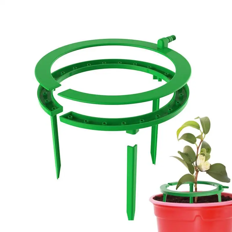Plant dripper 3 Leg Support Drip Emitter Sturdy Water Ring Plant watering tool For Watering Plants Ideal Water Distribution