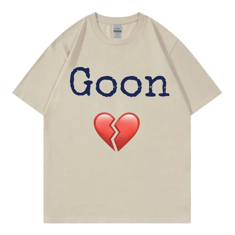 رائجة البيع Goon مضحك ميمي تي شيرت الرجال النساء شارع العليا موضة الاتجاه قصيرة الأكمام تي شيرت الصيف عادية الراحة القطن تي شيرت