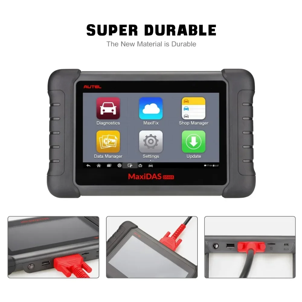 DS808 Car Diagnostic Tool Update Online with Android System