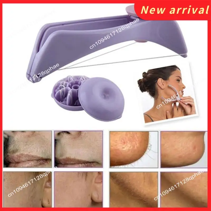 N89R 1 قطعة مزيل شعر الوجه مشبك سحب شعر الوجه لإزالة شعر الوجه وشعر الشفاه